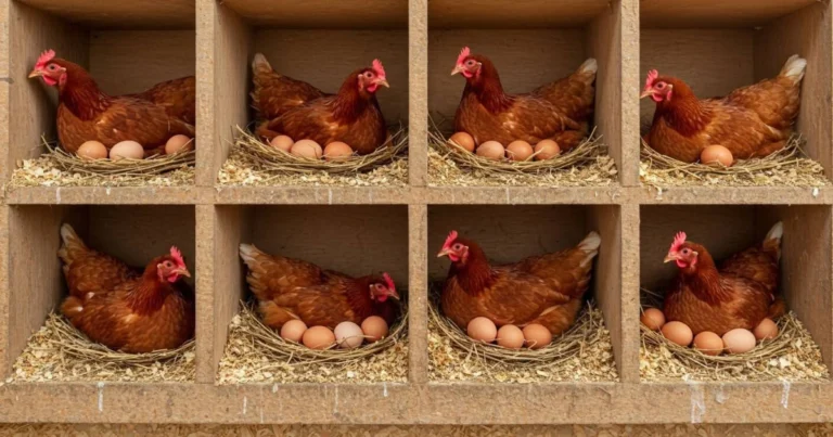 El Secreto de un Gallinero Productivo: Cómo Crear Nidos Cómodos y Gallinas Felices