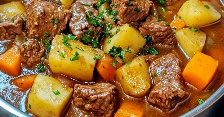 Estofado de carne con verduras: receta completa para disfrutar en casa