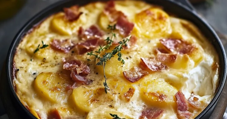 Gratin savoyard al estilo tartiflette: una receta tradicional para disfrutar en casa