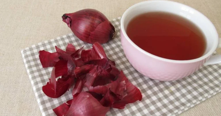 Té de cáscara de cebolla roja con canela: un remedio natural lleno de beneficios