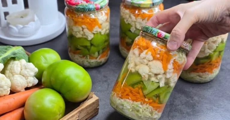 Vegetales encurtidos en frasco: receta casera para conservar y disfrutar todo el año