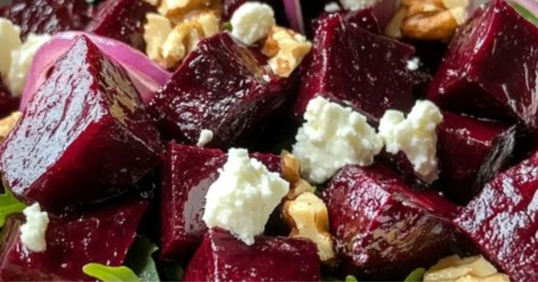 Ensalada de remolacha con garbanzos y queso feta: receta saludable y fácil