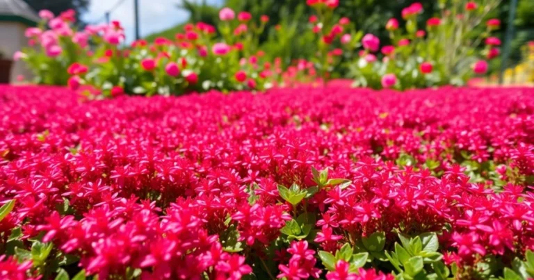 Tomillo silvestre rojo: una cubierta vegetal resistente, aromática y sostenible