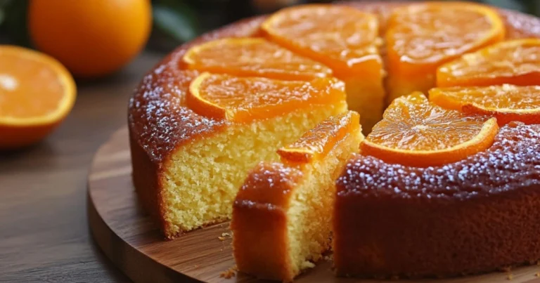 Gâteau à l’Orange Moelleux: Recette Délicieuse et Facile à Réaliser