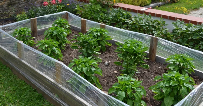 Mini invernadero casero para proteger el huerto