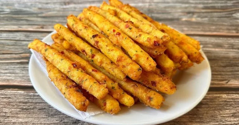 Bastoncitos de patata crujientes y saludables al horno