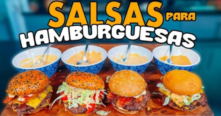 Salsas para hamburguesas caseras: 4 recetas brutales para llevar tu burger al siguiente nivel