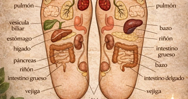 Reflexología podal: cómo los pies actúan como un mapa natural de bienestar