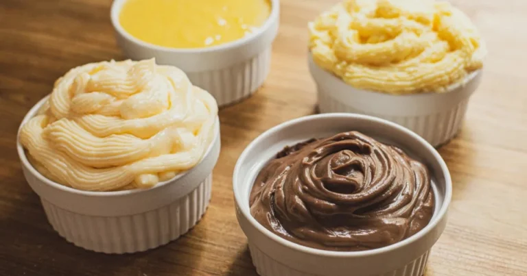 Cremas básicas para postres: 5 recetas con auténtico sabor de pastelería