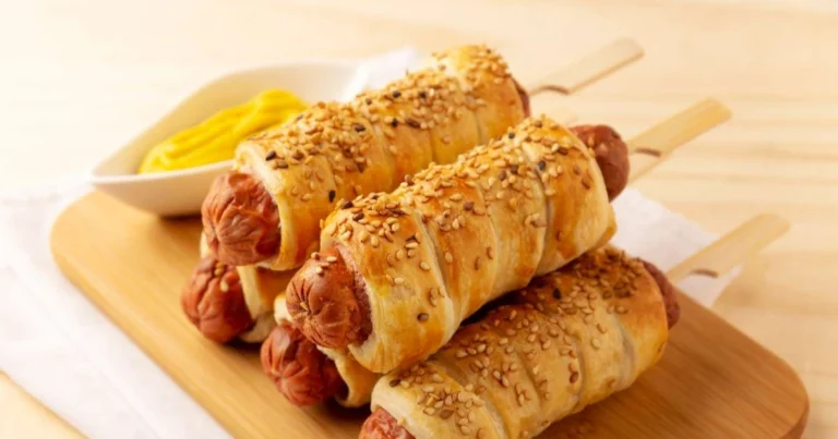Salchichas envueltas en hojaldre: receta fácil, crujiente y perfecta para compartir