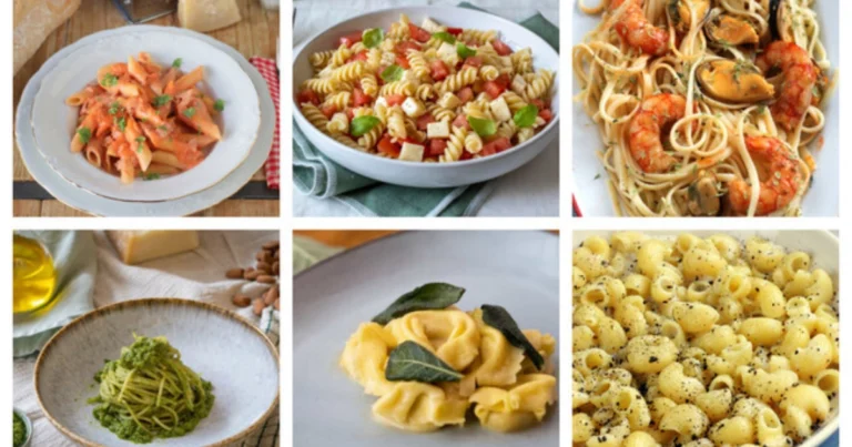 Recetas de pasta clásicas y deliciosas para preparar en casa